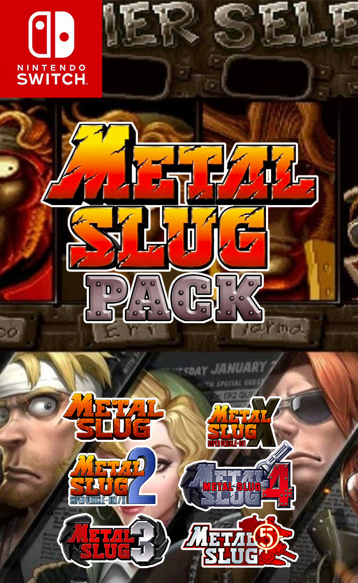 Metal Slug Pack (X, 1, 2, 3, 4, 5)