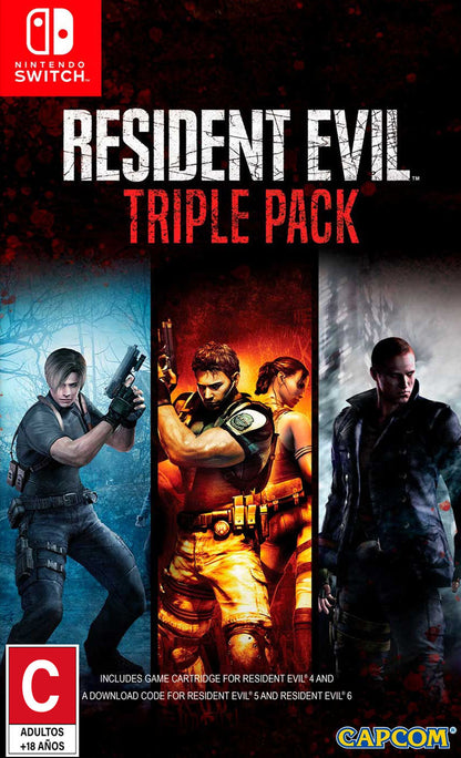 Resident Evil 4, 5 y 6