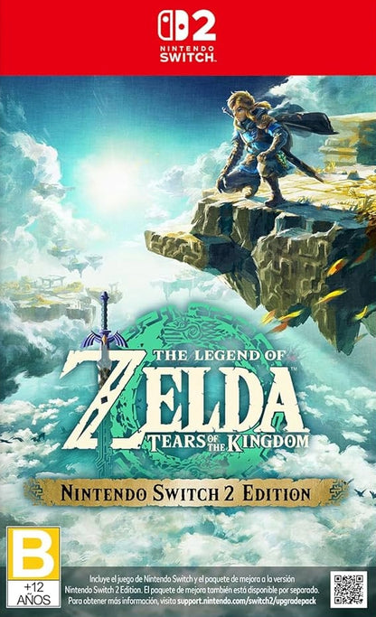 Juego + Paquete de mejora The Legend of Zelda™: Tears of the Kingdom - Nintendo Switch 2