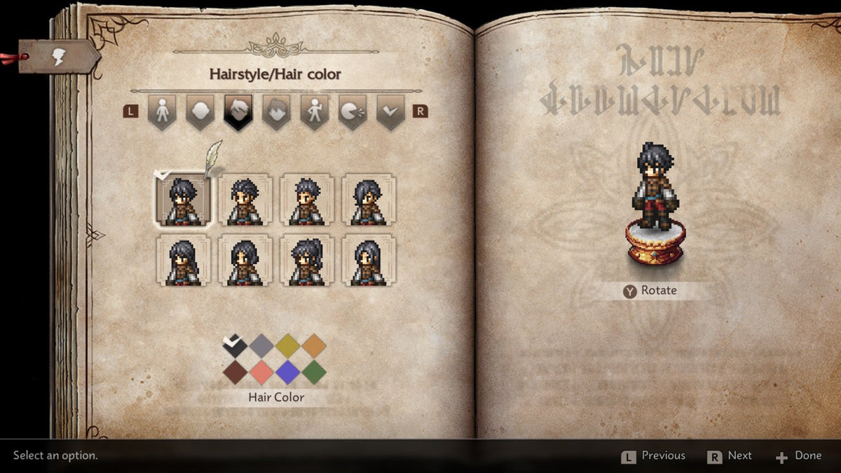 Octopath Traveler 0 - captura 3