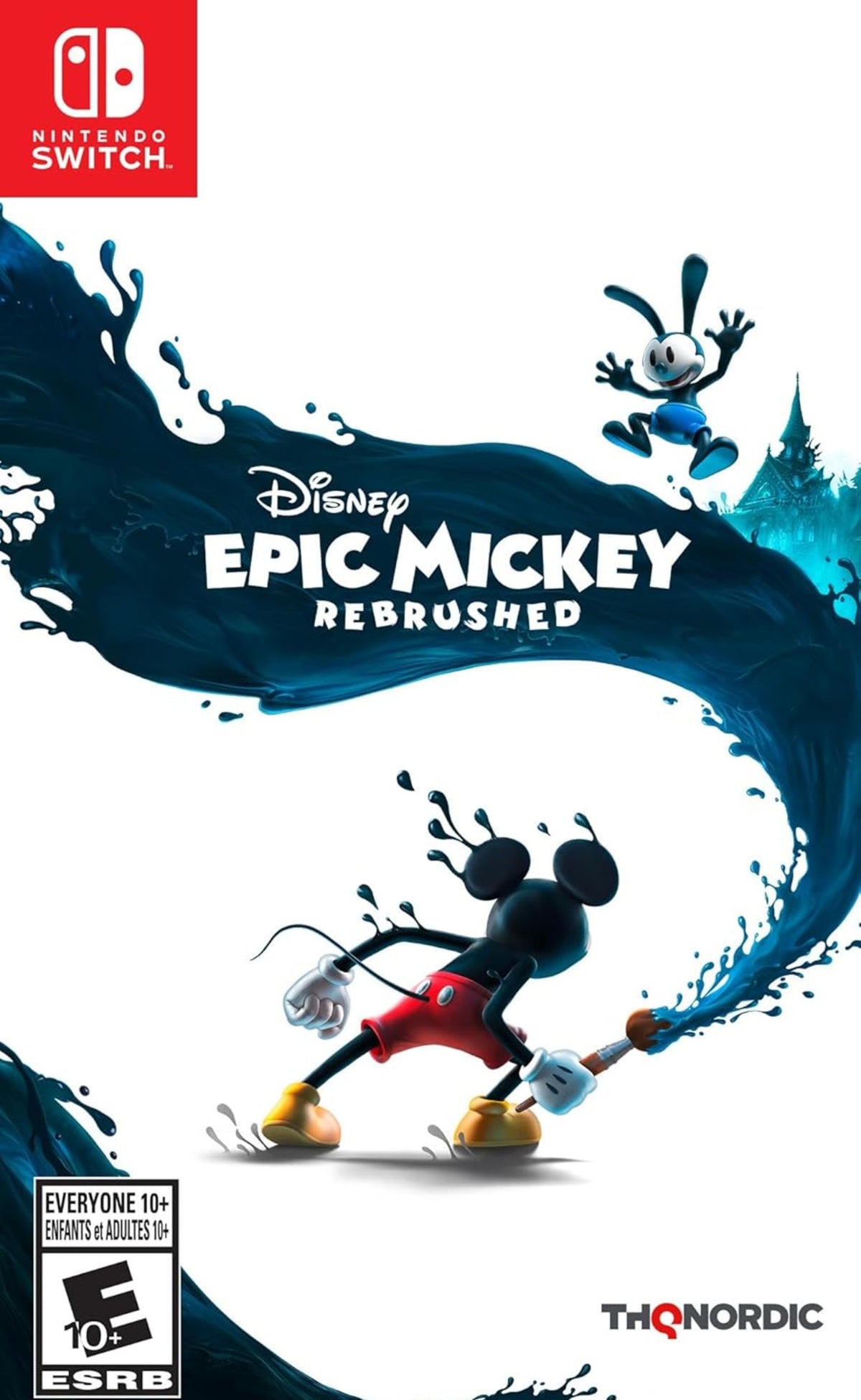 Disney Epic Mickey: Rebrushed - Nintendo Switch - portada