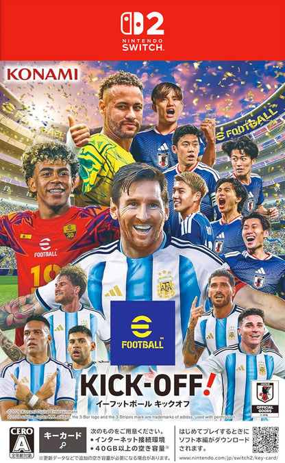 eFootball Kick-Off! - Nintendo Switch 2 - portada
