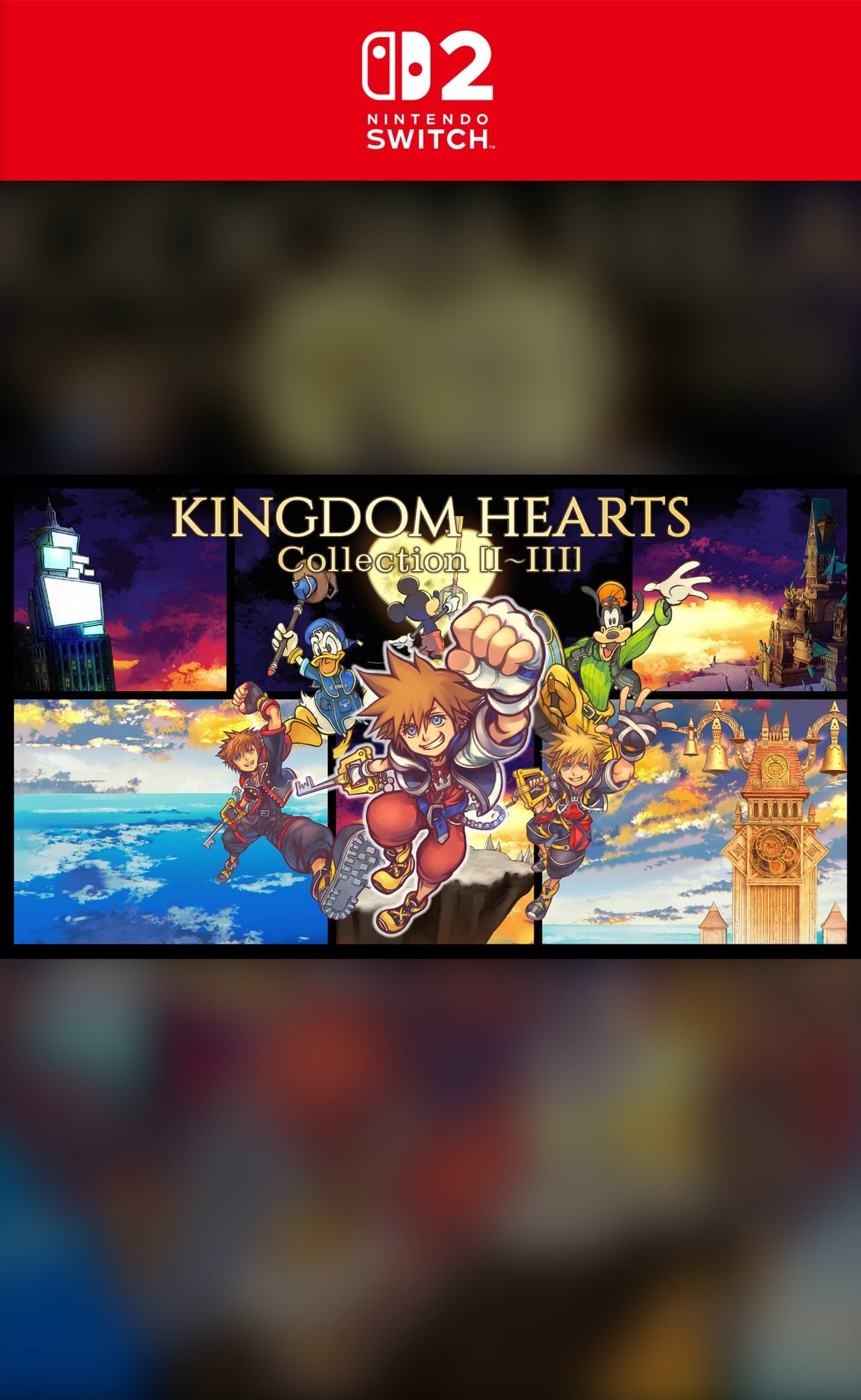 KINGDOM HEARTS Collection [I~III] - Nintendo Switch 2 - portada