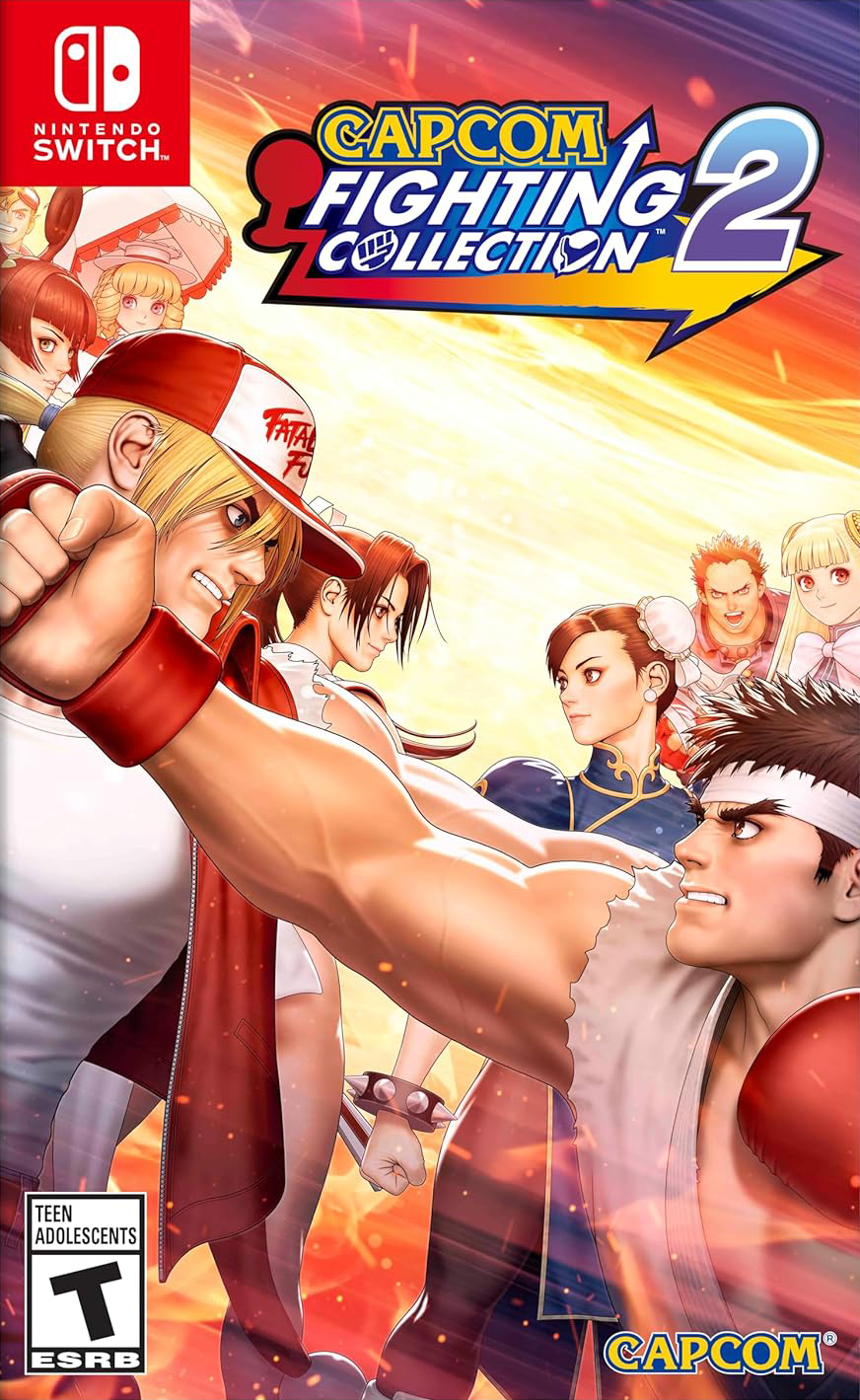 Capcom Fighting Collection 2 - portada