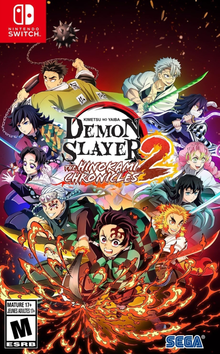 Demon Slayer -Kimetsu no Yaiba- The Hinokami Chronicles 2 - portada