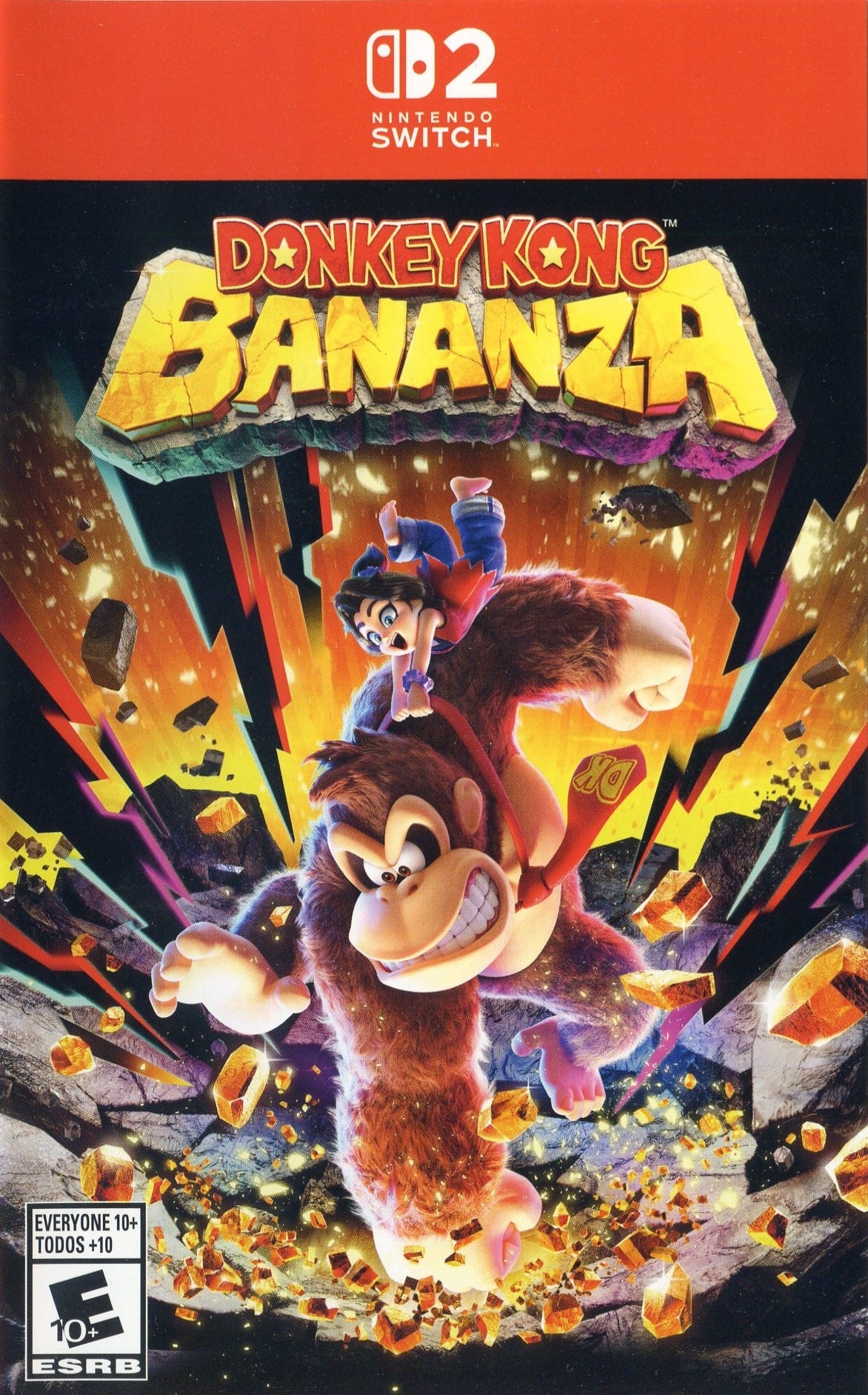 Donkey Kong Bananza - Nintendo Switch 2 - portada