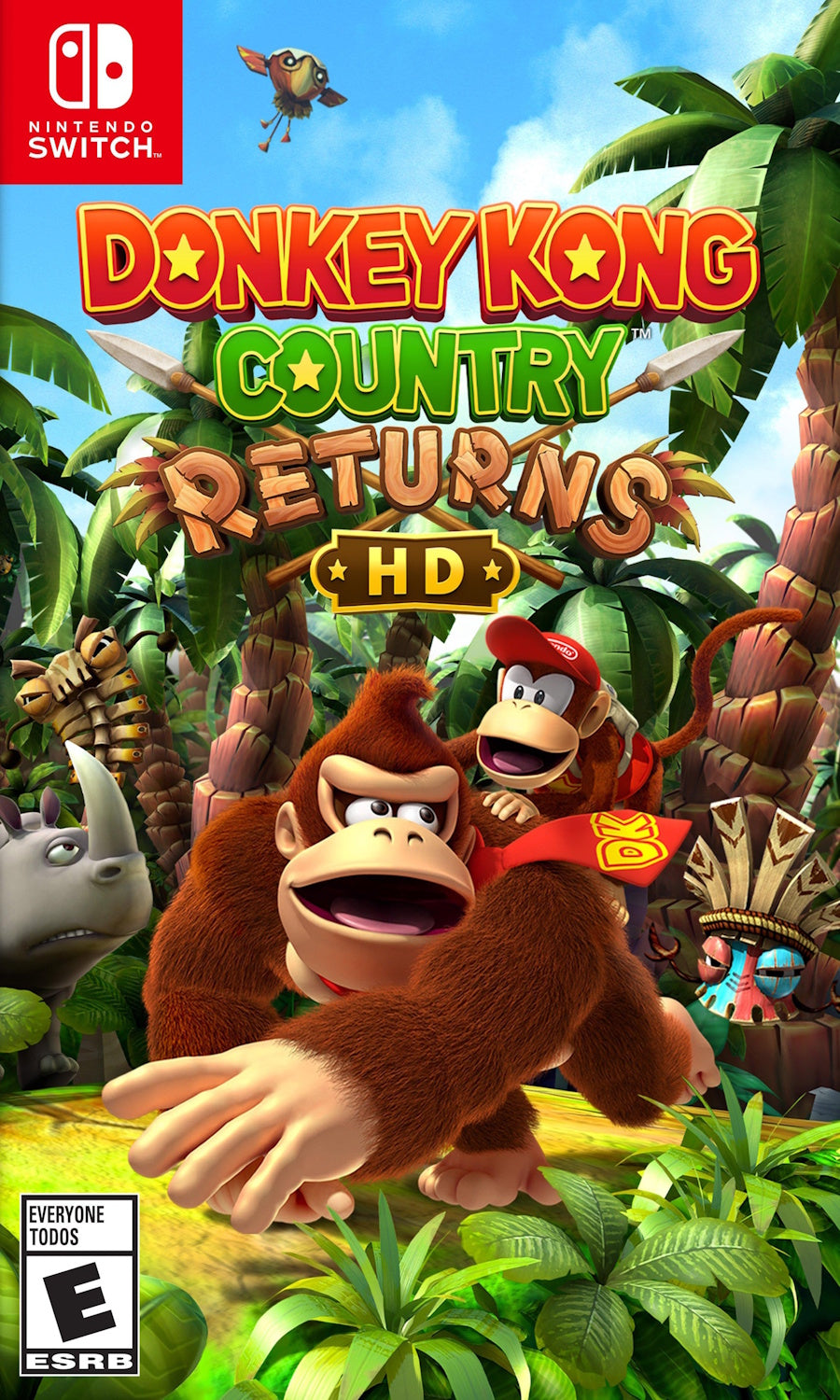 Donkey Kong Country: Returns HD - portada