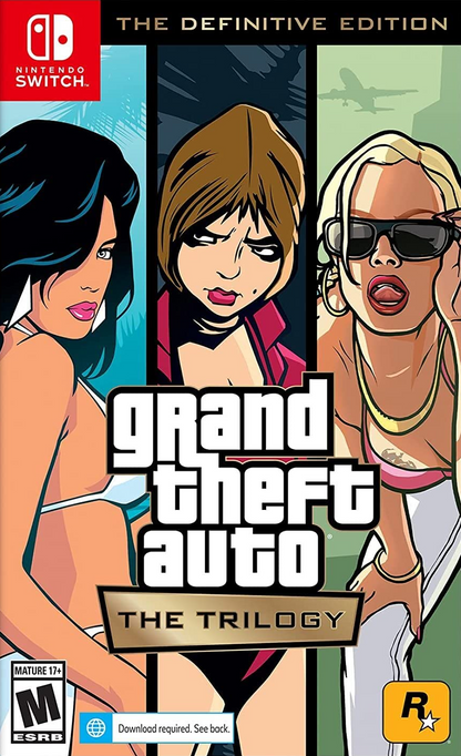 Grand Theft Auto: The Trilogy – The Definitive Edition - portada