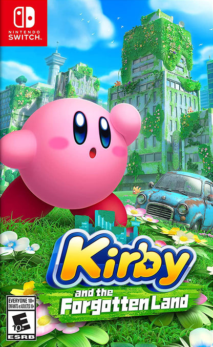 Kirby and the Forgotten Land - Nintendo Switch - portada