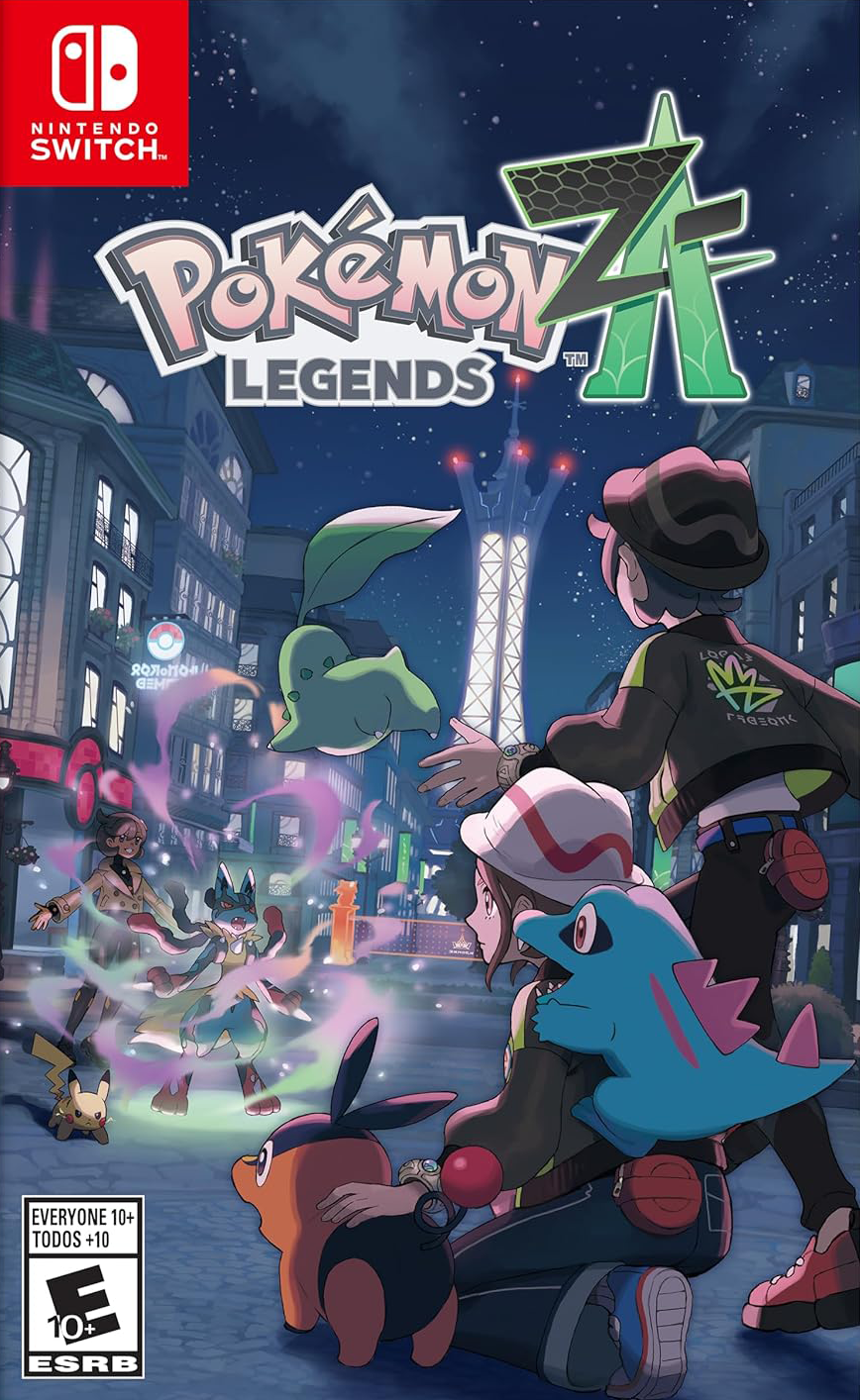 Leyendas Pokémon: Z-A - portada