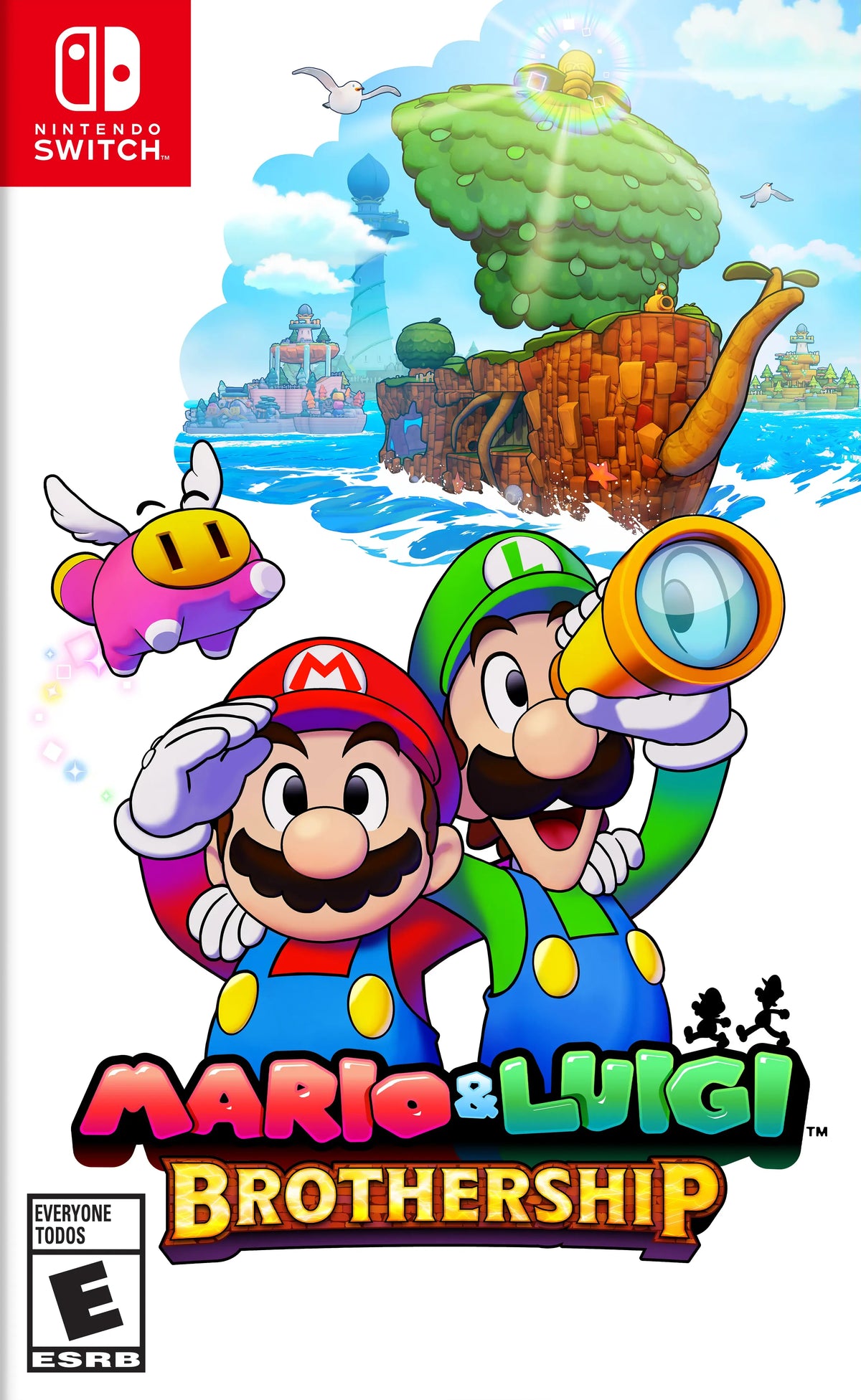 Mario & Luigi: Brothership - portada