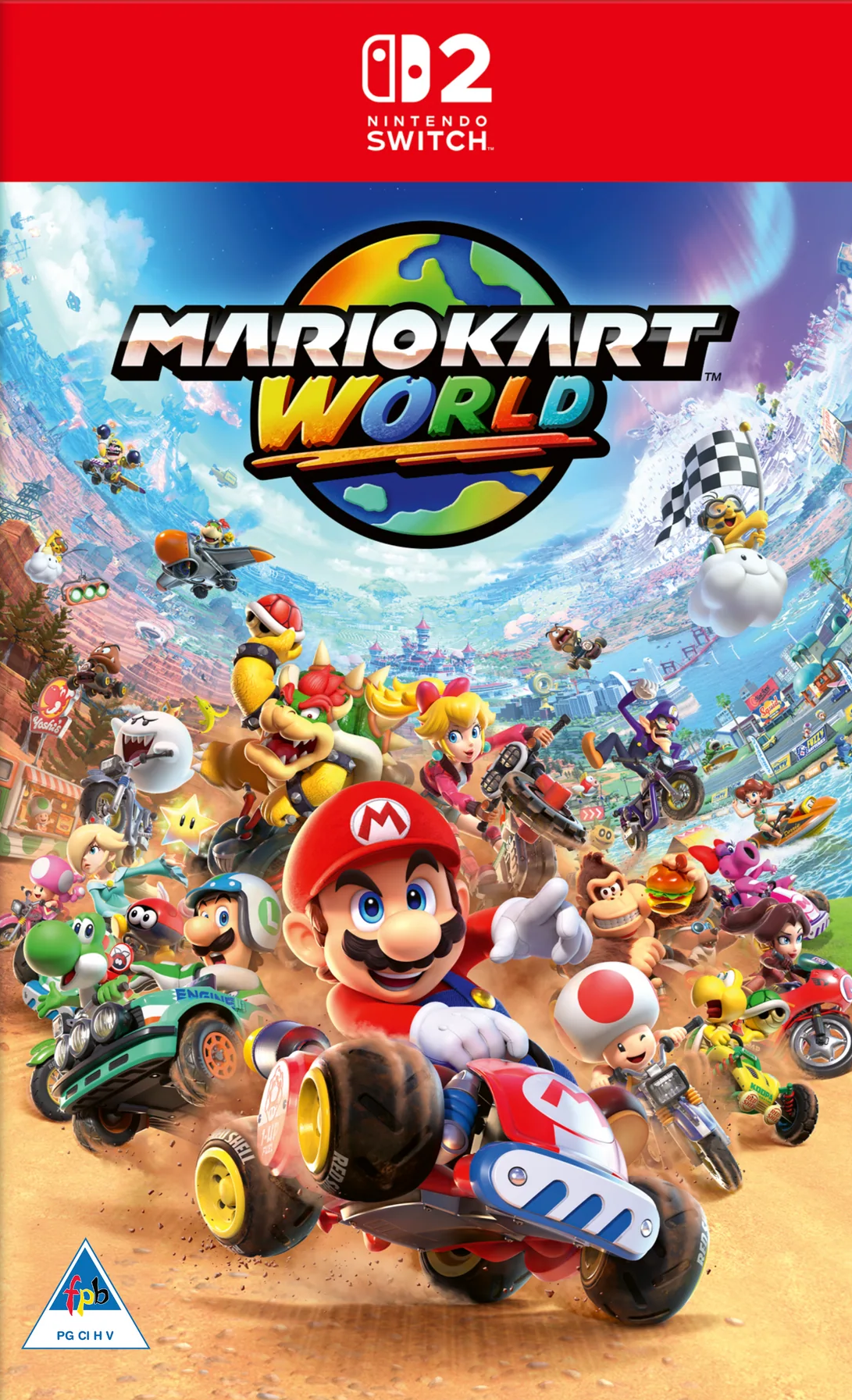 Mario Kart World - Nintendo Switch 2 - portada