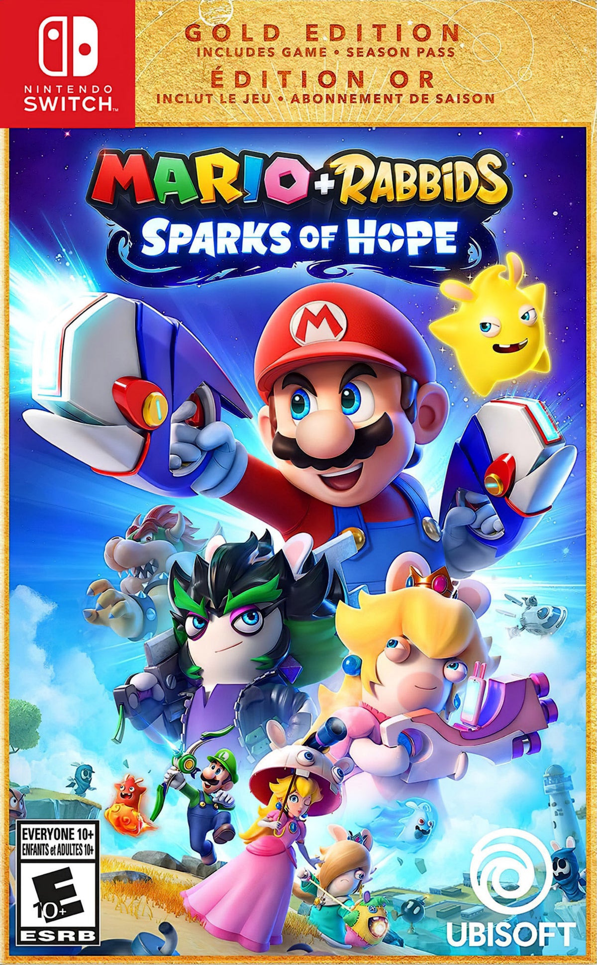 MARIO + RABBIDS SPARKS OF HOPE - portada