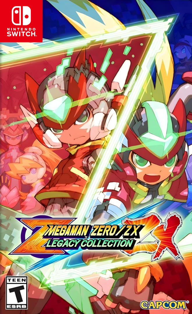 Mega Man Zero/ZX Legacy Collection - portada