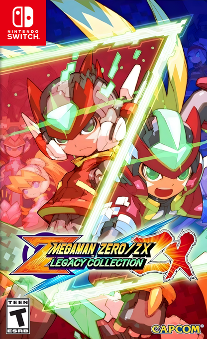 Mega Man Zero/ZX Legacy Collection - portada