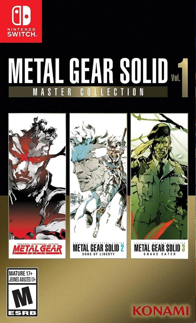 METAL GEAR SOLID: MASTER COLLECTION VOL.1 METAL GEAR SOLID 2: SONS OF LIBERTY - portada