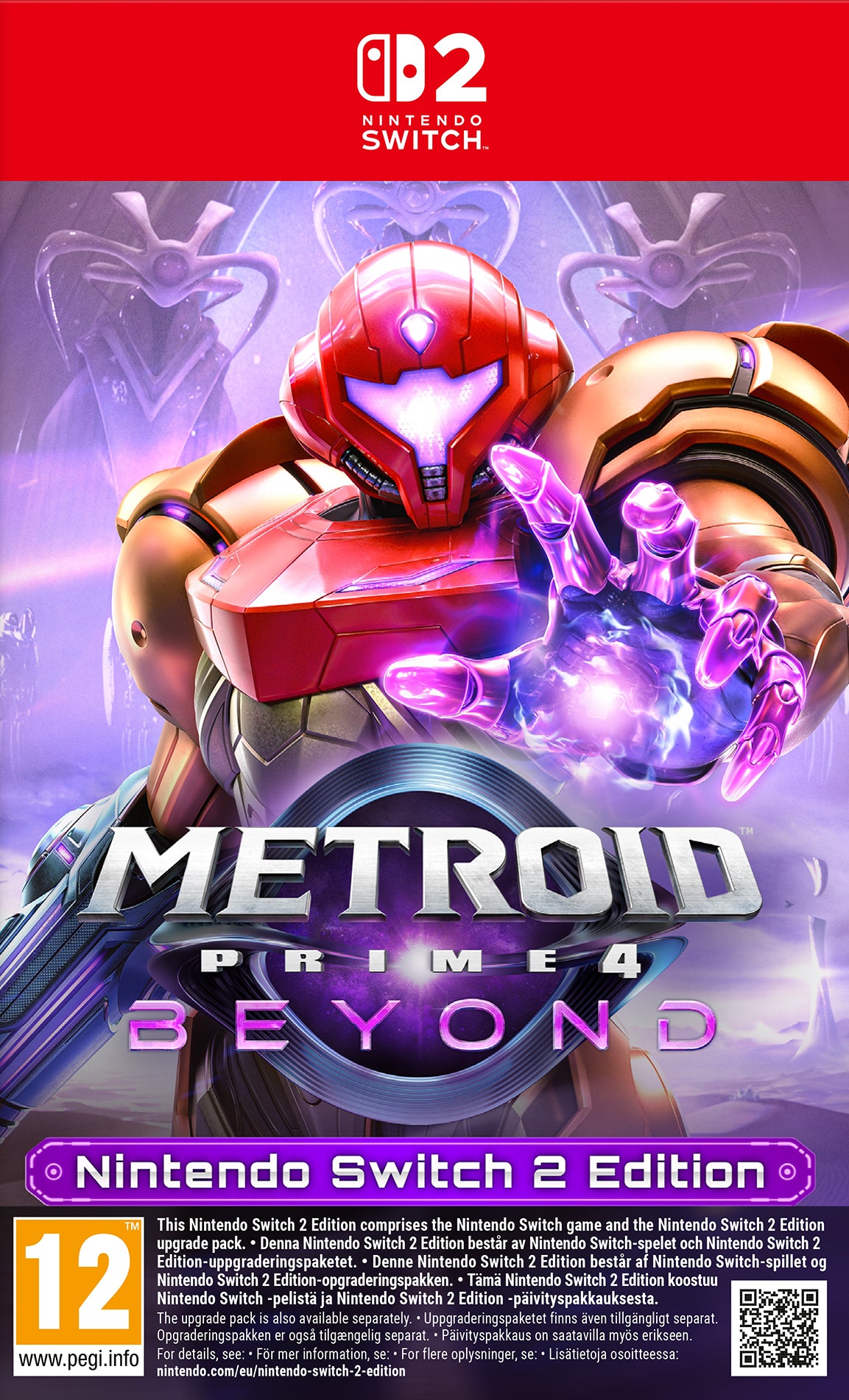 Metroid Prime 4: Beyond - Nintendo Switch 2 Edition - portada