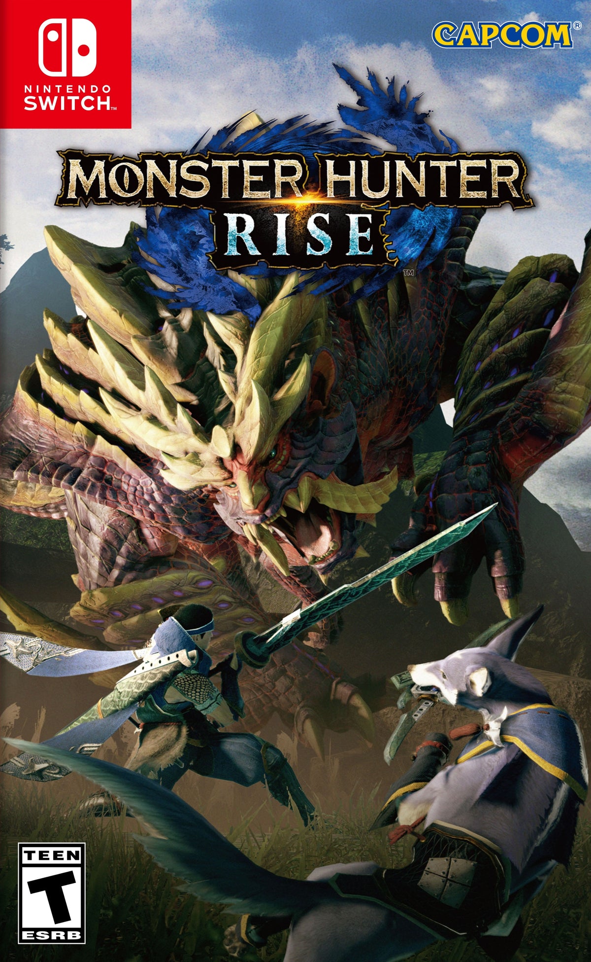 Monster Hunter Rise - portada