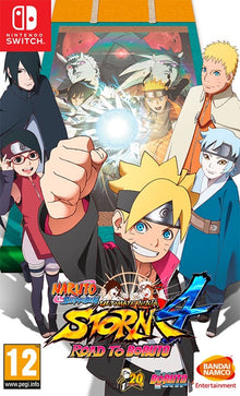 NARUTO SHIPPUDEN: Ultimate Ninja STORM 4 ROAD TO BORUTO - portada