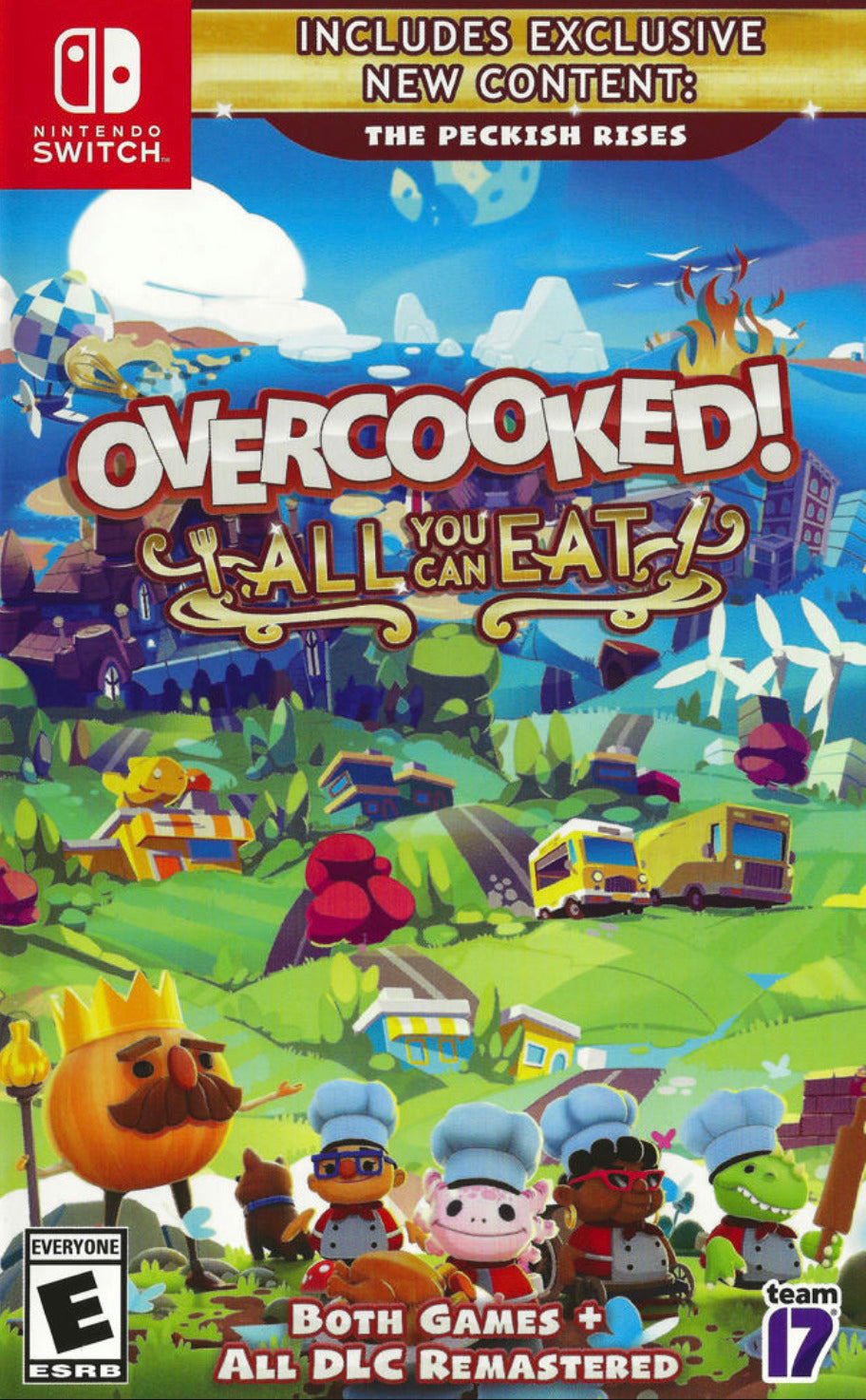 Overcooked 1 y 2 (todos los DLC) - portada