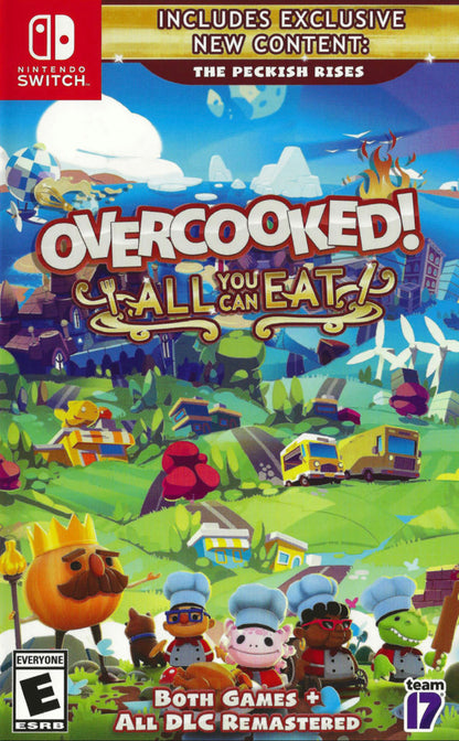 Overcooked 1 y 2 (todos los DLC) - portada