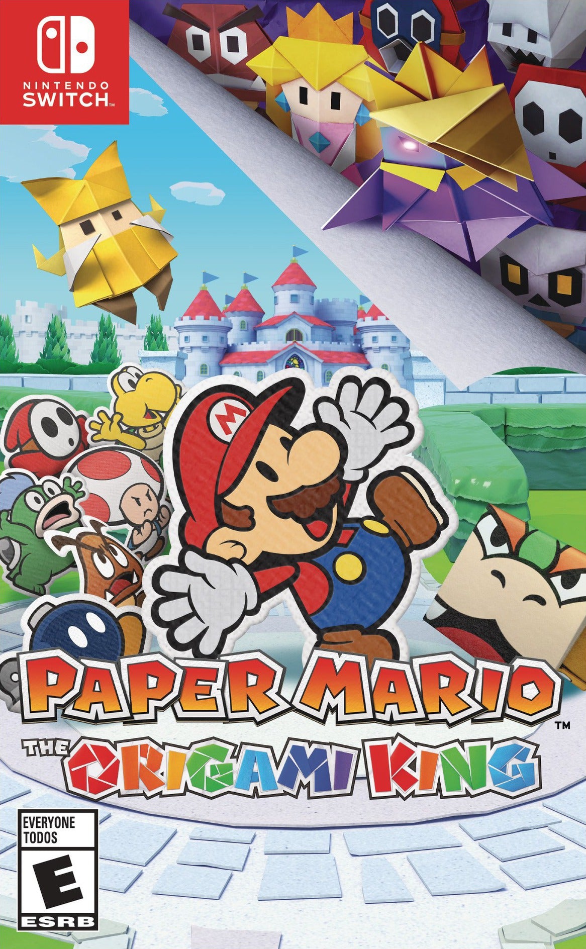 Paper Mario: The Origami King - portada