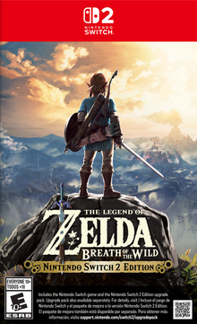 Paquete de mejora The Legend of Zelda™: Breath of the Wild - Nintendo Switch 2 - portada