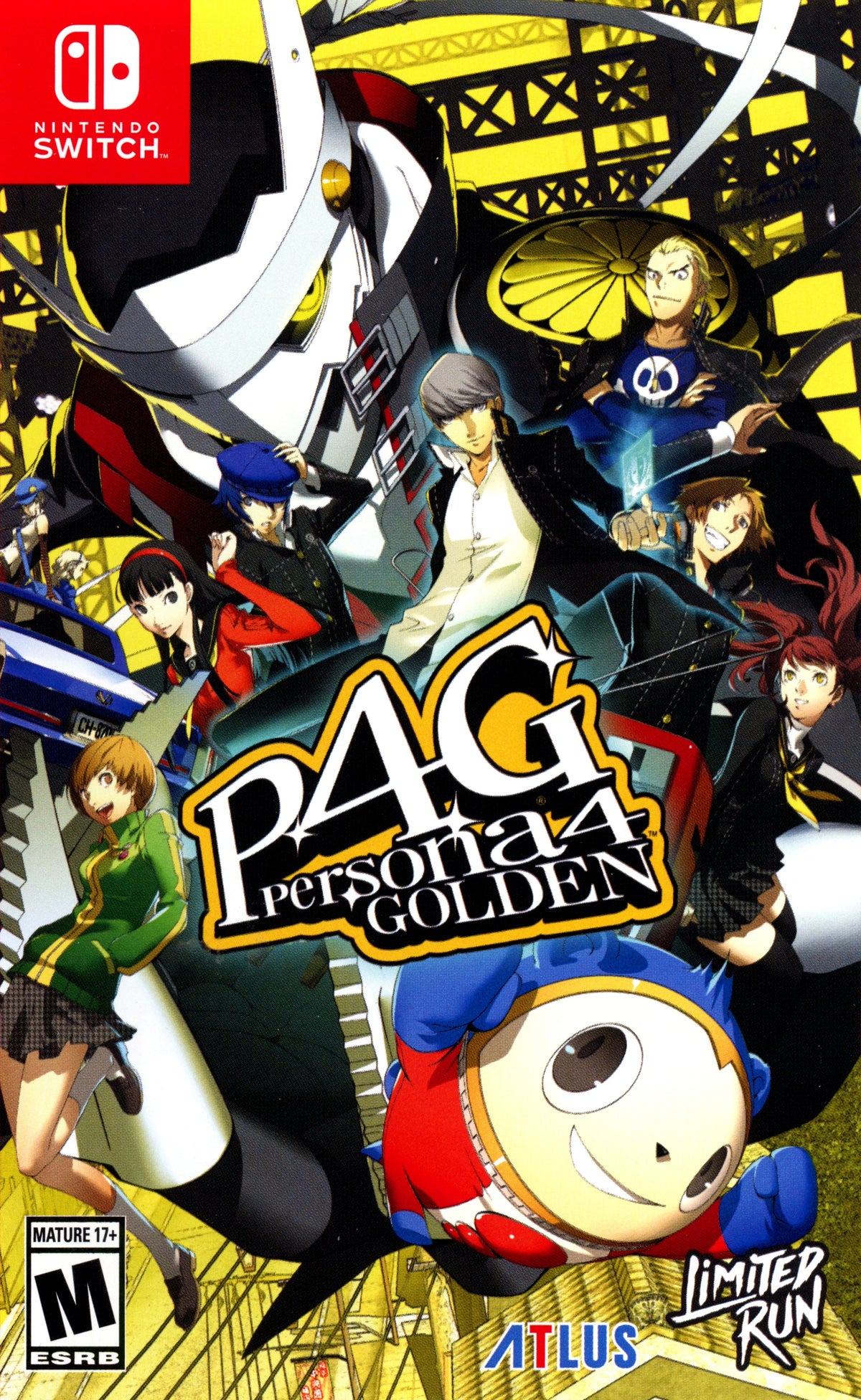 Persona 4 Golden - portada