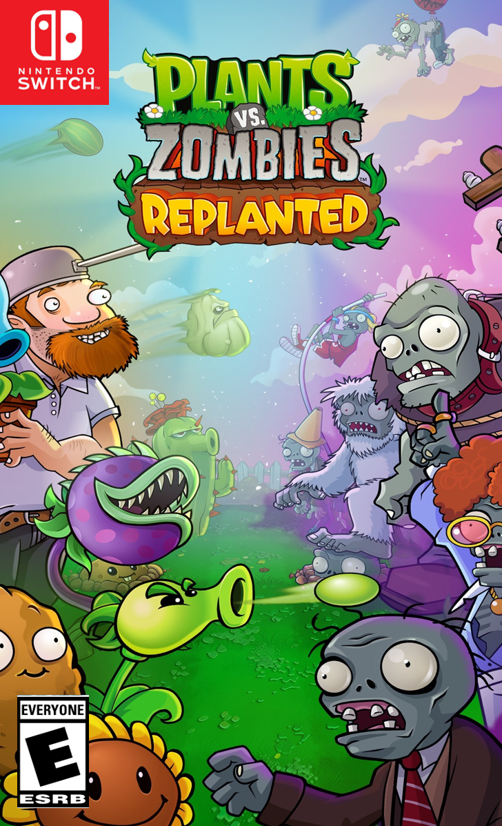 Plants vs. Zombies: Replanted - Nintendo Switch 1 y 2 - portada