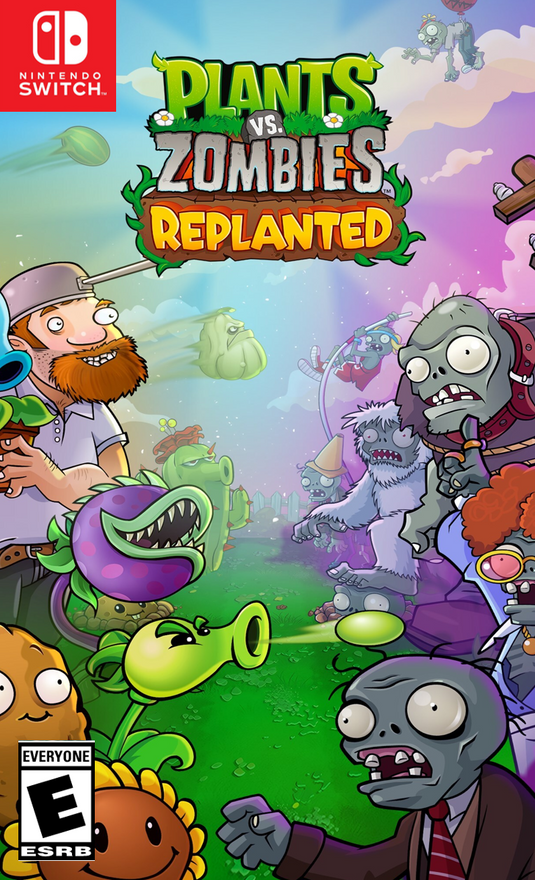 Plants vs. Zombies: Replanted - Nintendo Switch 1 y 2 - portada