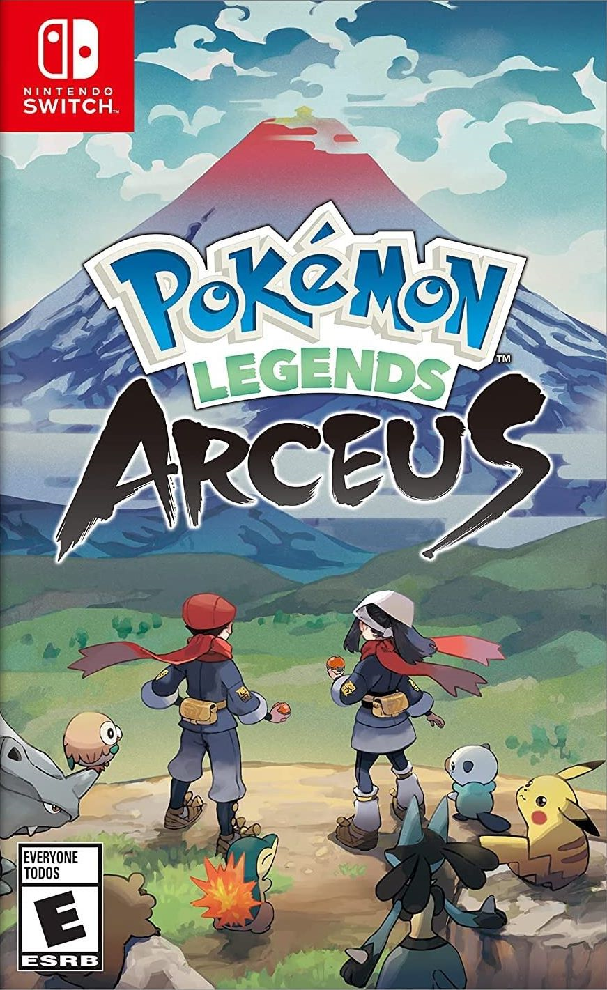Pokémon Legends: Arceus - portada