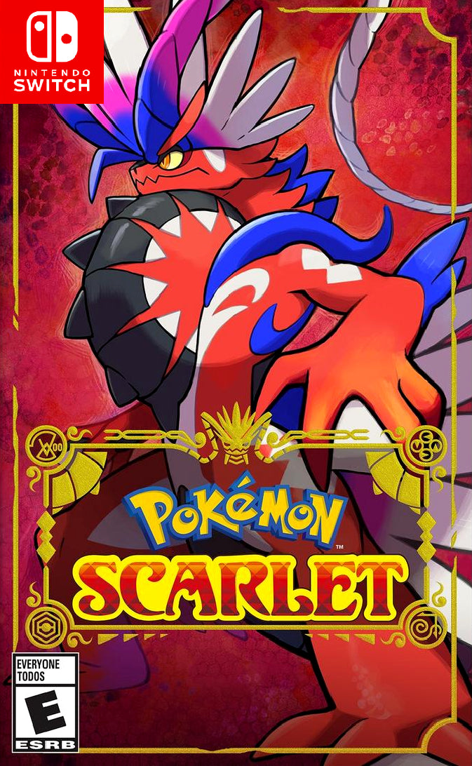 Pokémon Scarlet (Juego + Expansión) - portada