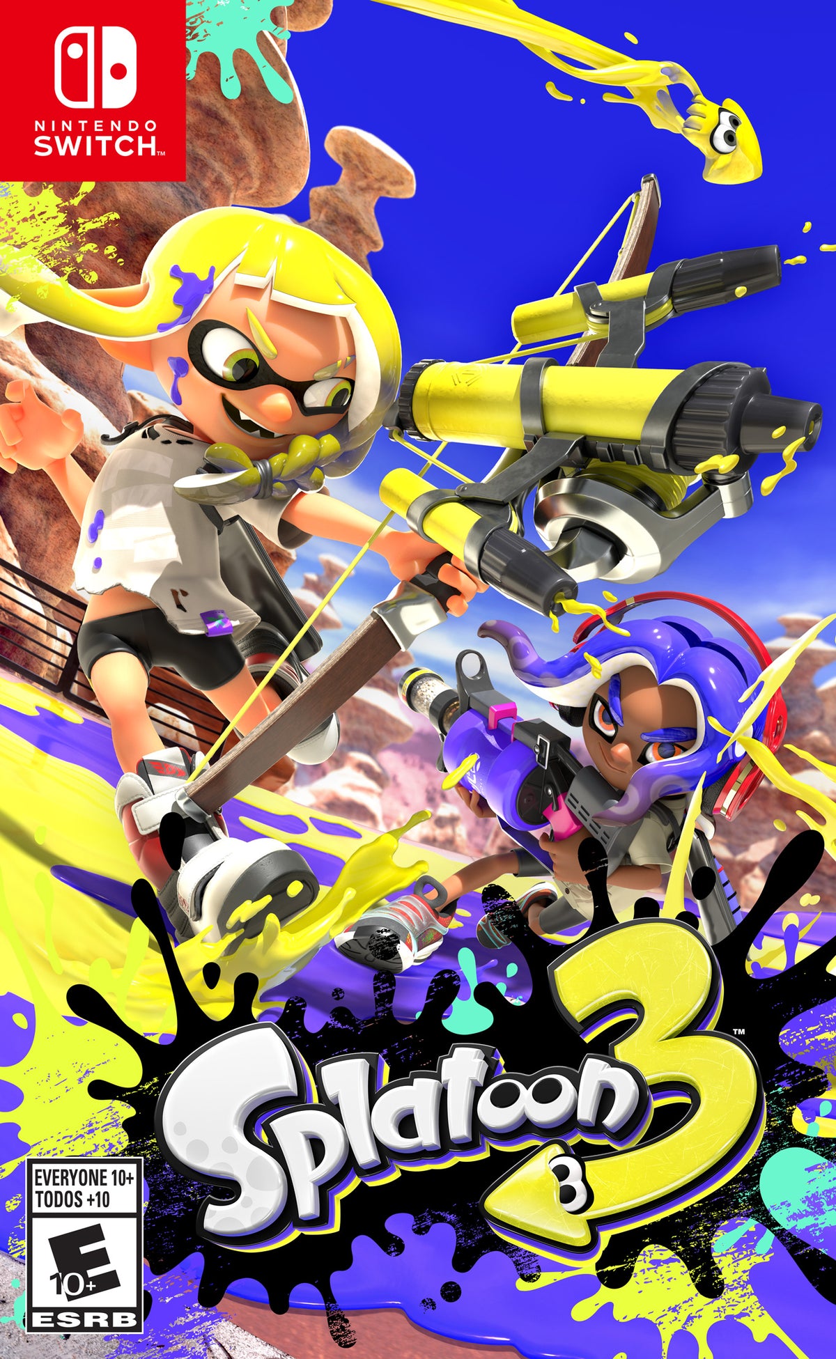 Splatoon 3 - portada