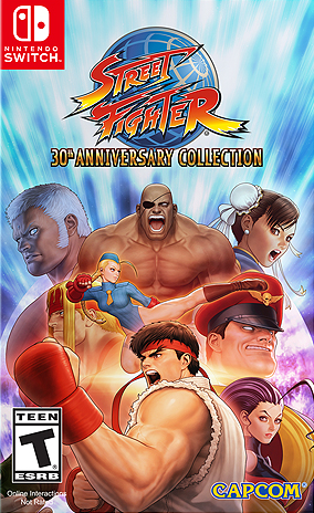 Street Fighter 30th Anniversary Collection - portada