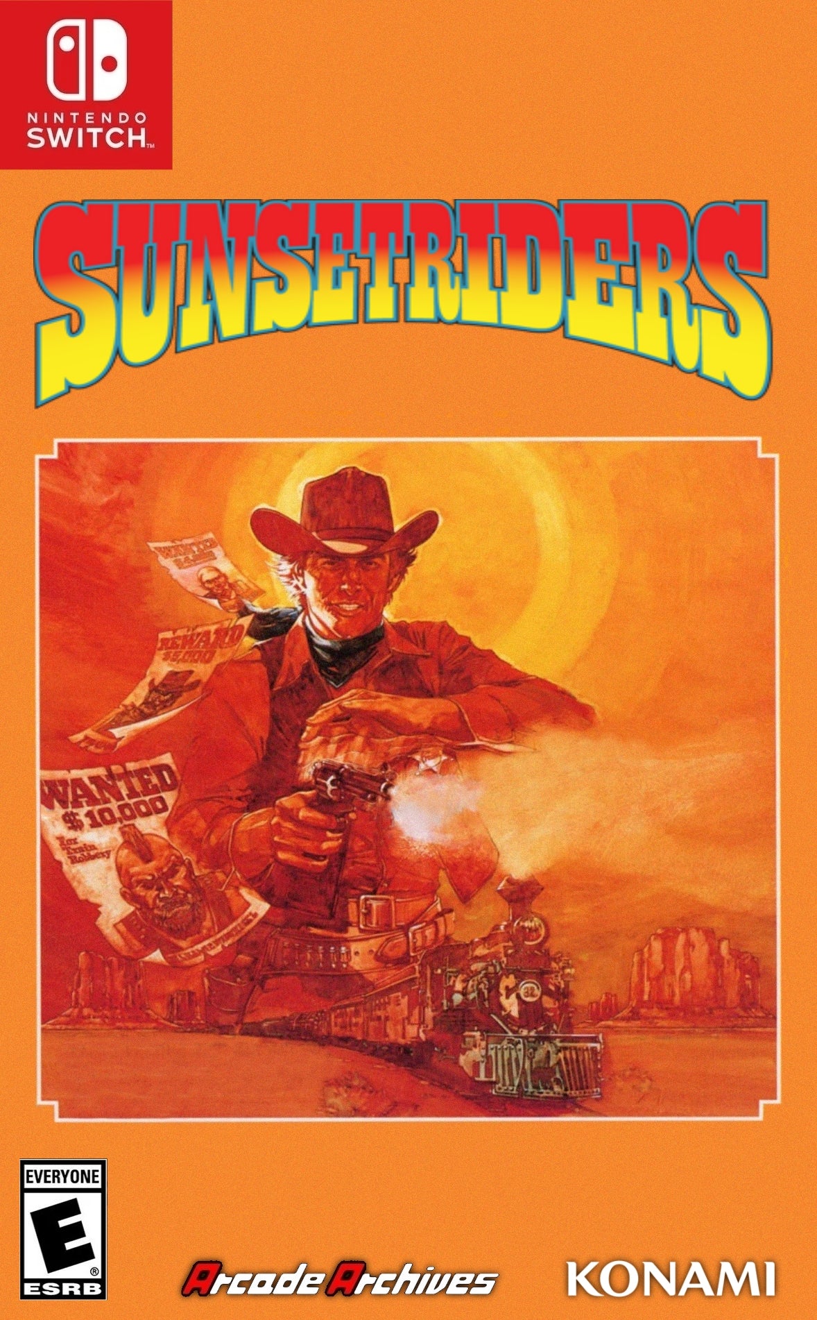 Sunset Riders - portada