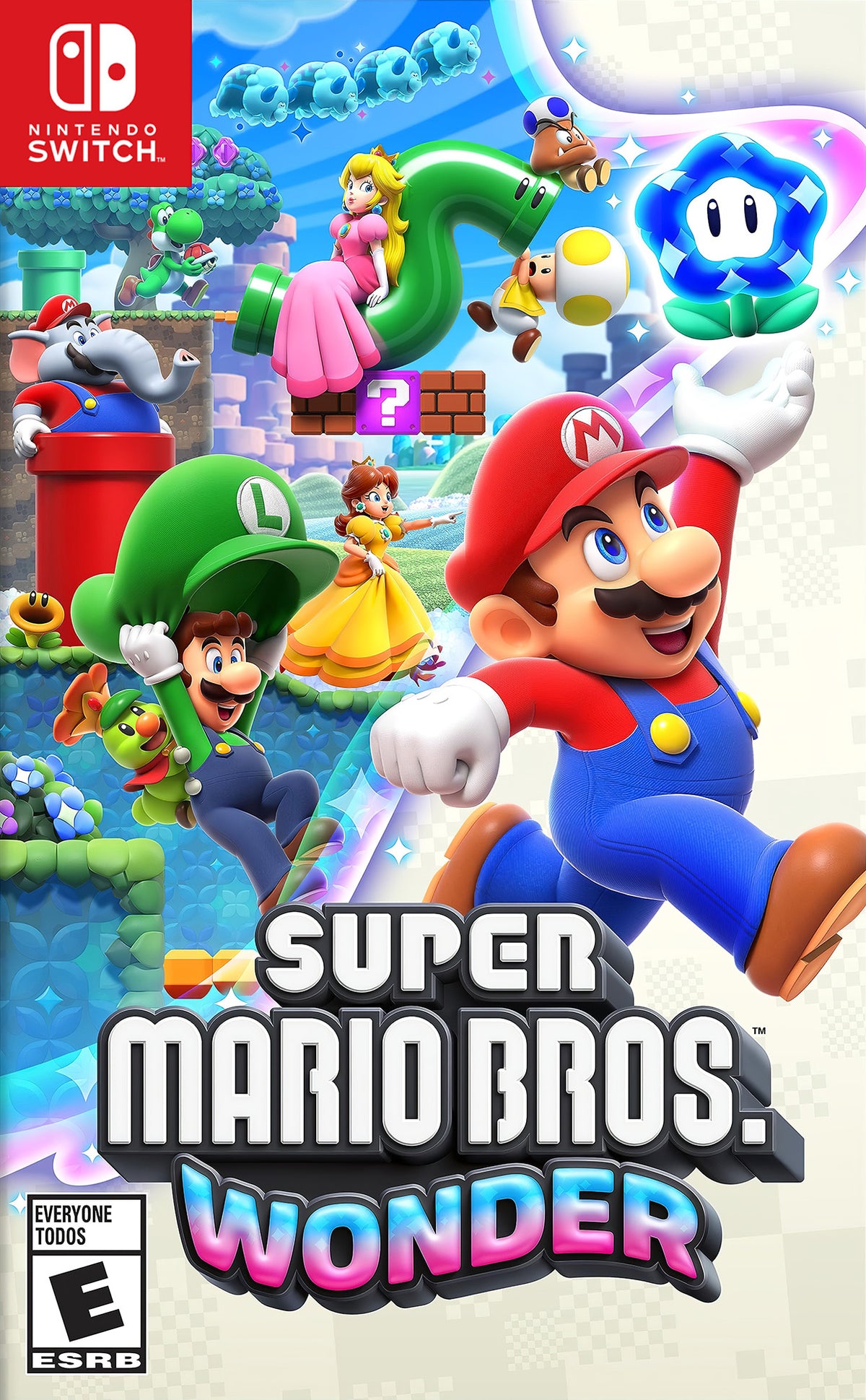 Super Mario Bros. Wonder - portada