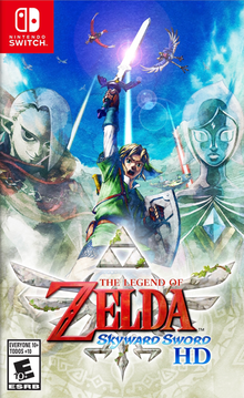 The Legend of Zelda: Skyward Sword HD - portada