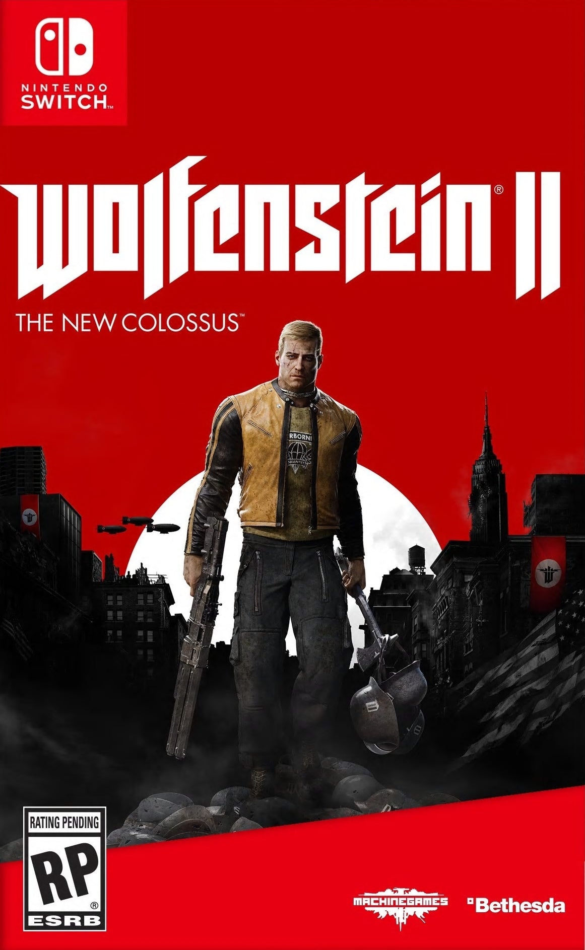 Wolfenstein II: The New Colossus - portada