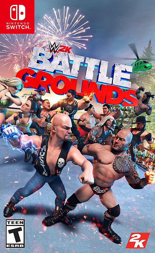 WWE 2K Battlegrounds - portada