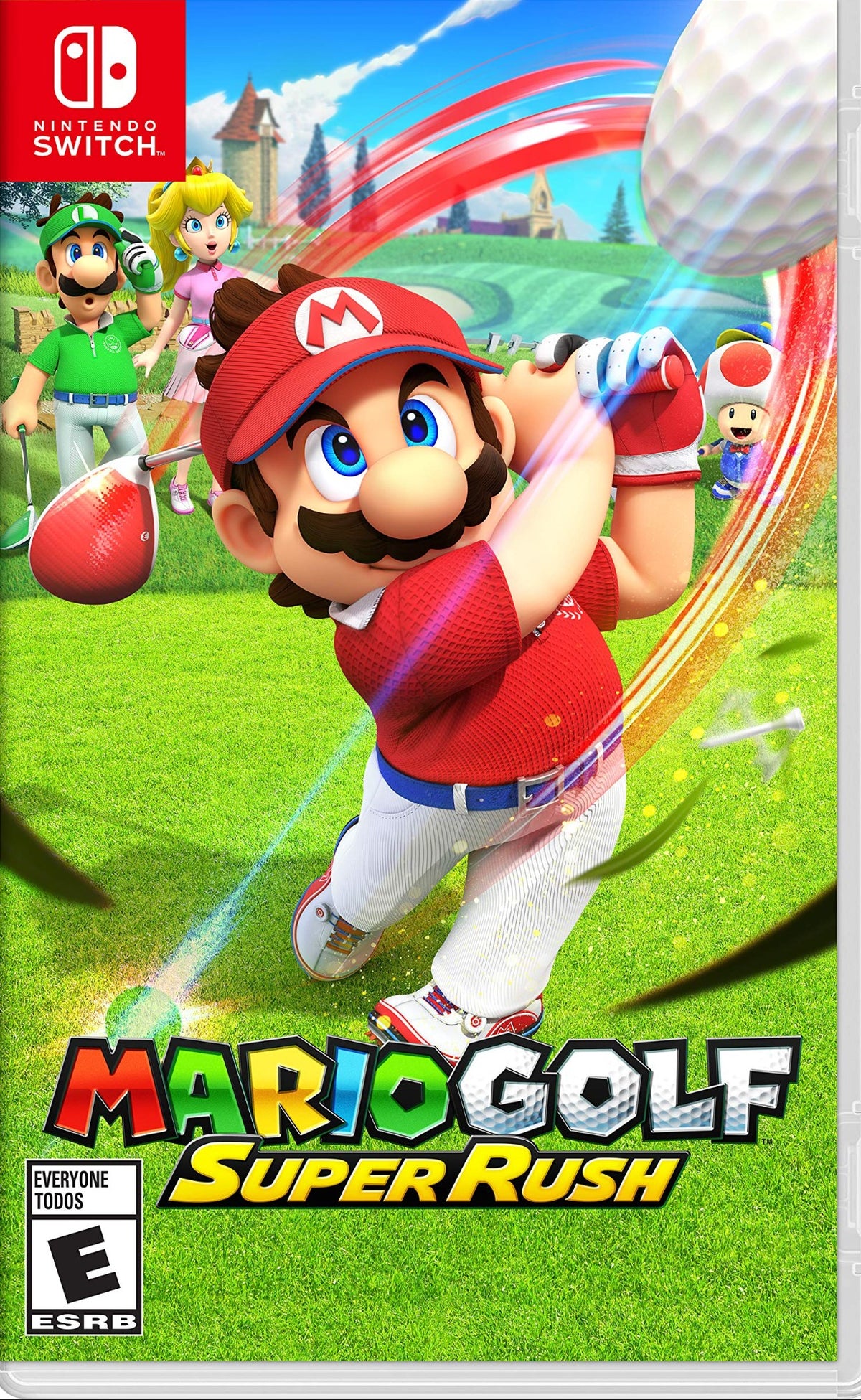 Mario Golf: Super Rush - portada