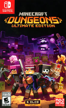 Minecraft Dungeons - portada