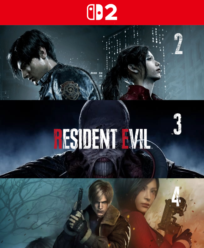 Resident Evil Remake Paquete (2, 3 y 4)