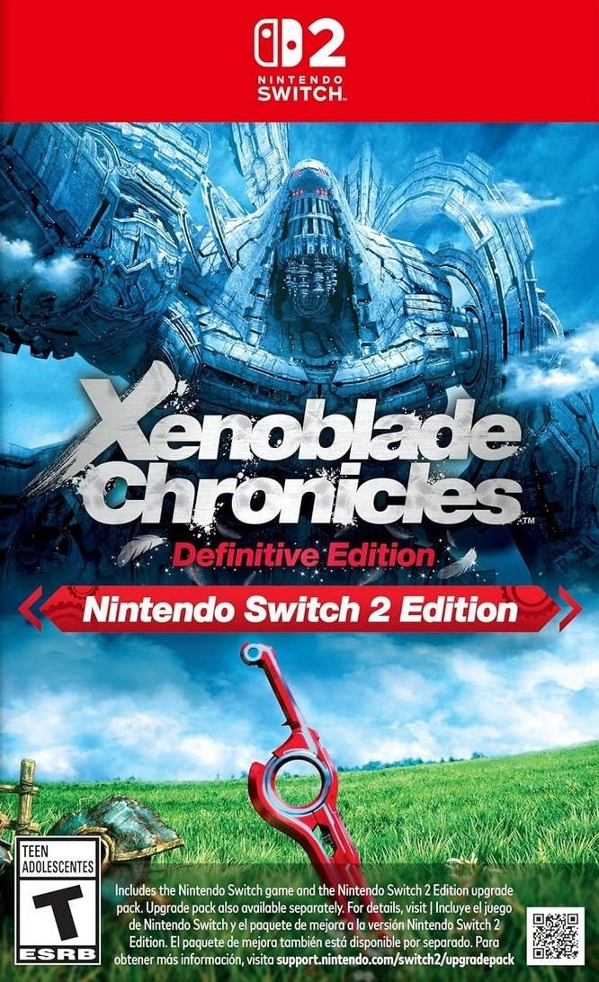 Xenoblade Chronicles Definitive Edition - Nintendo Switch 2 Edition - portada