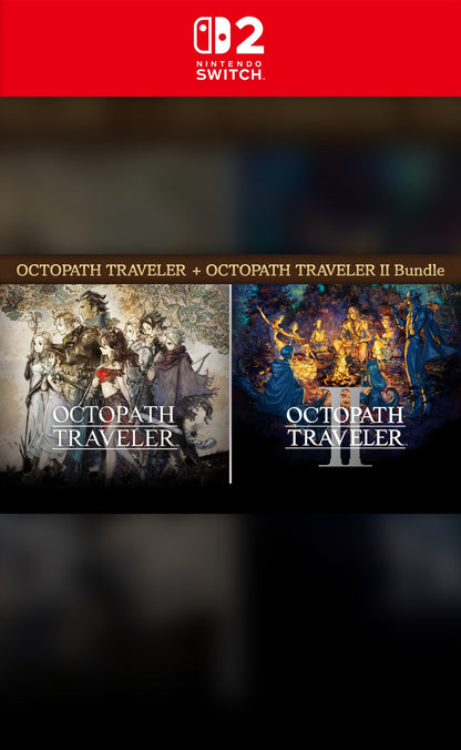 Octopath Traveler + Octopath Traveler II - Nintendo Switch 2 - portada