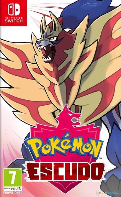 Pokémon Escudo - caja
