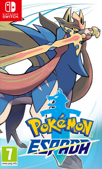 Pokémon Espada - caja