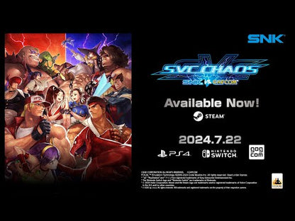 Tráiler de SNK VS. CAPCOM SVC CHAOS