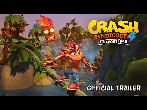 Tráiler de Crash Bandicoot 4: It's About Time