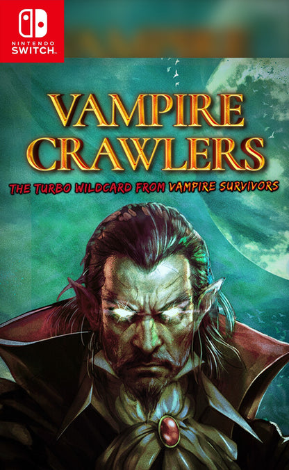 Vampire Crawlers: The Turbo Wildcard from Vampire Survivors - Nintendo Switch - portada