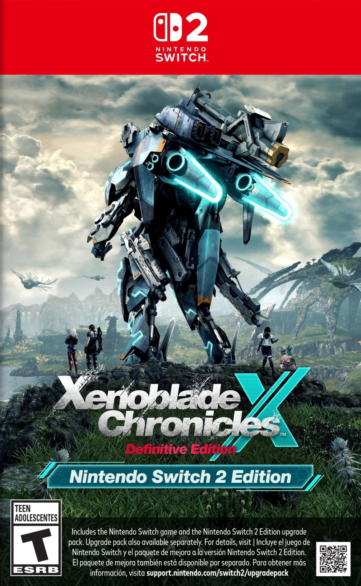 Xenoblade Chronicles X: Definitive Edition - Nintendo Switch 2 Edition - portada